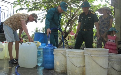 Hạn-mặn làm hàng nghìn hộ dân vùng hạ Long An 